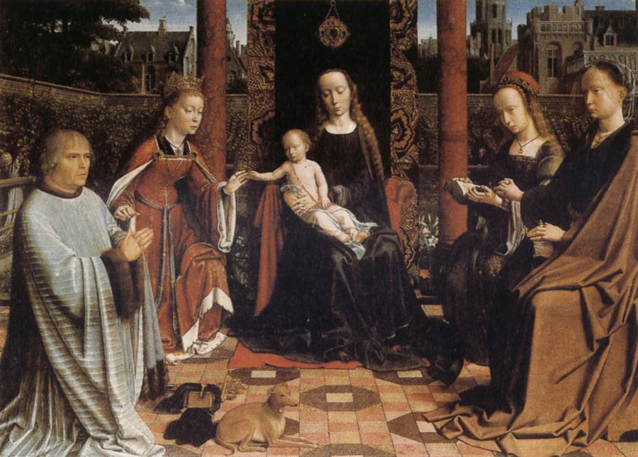 Gerard David The Mystic Marriage of St Catherine